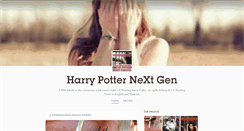 Desktop Screenshot of hpnextgeneration.tumblr.com
