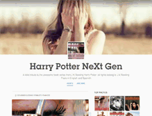 Tablet Screenshot of hpnextgeneration.tumblr.com