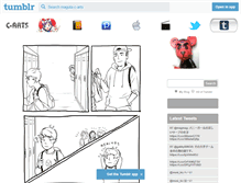 Tablet Screenshot of maguta-c-arts.tumblr.com