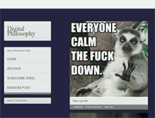Tablet Screenshot of digitalphilosophy.tumblr.com