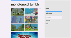 Desktop Screenshot of monotono.tumblr.com