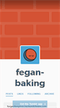 Mobile Screenshot of feganbaking.tumblr.com