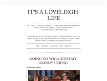 Tablet Screenshot of loveleighlife.tumblr.com