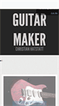 Mobile Screenshot of guitarmaker.tumblr.com