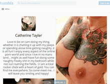 Tablet Screenshot of catherinetaylerxxx.tumblr.com
