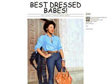 Tablet Screenshot of bestdressedbabes.tumblr.com
