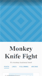 Mobile Screenshot of monkeyknifefight.tumblr.com