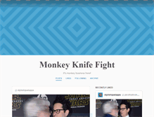 Tablet Screenshot of monkeyknifefight.tumblr.com
