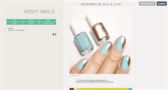 Desktop Screenshot of holynails.tumblr.com