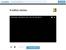 Tablet Screenshot of 8millionstories.tumblr.com