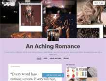 Tablet Screenshot of an-aching-romance.tumblr.com