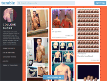 Tablet Screenshot of collegessucks.tumblr.com