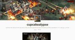 Desktop Screenshot of cupcakealypse.tumblr.com