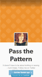 Mobile Screenshot of passthepattern.tumblr.com