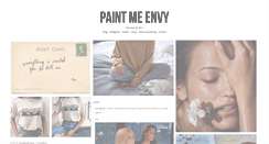 Desktop Screenshot of paintmeenvy.tumblr.com