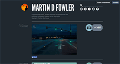 Desktop Screenshot of martindfowler.tumblr.com
