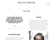 Tablet Screenshot of myvoguebook.tumblr.com