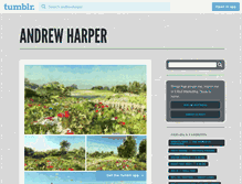 Tablet Screenshot of andrewharper.tumblr.com