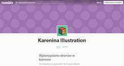 Desktop Screenshot of karenina-illustration.tumblr.com