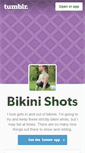 Mobile Screenshot of bikinishots.tumblr.com