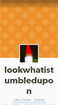 Mobile Screenshot of lookwhatistumbledupon.tumblr.com