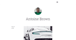 Desktop Screenshot of antoinebrown.tumblr.com
