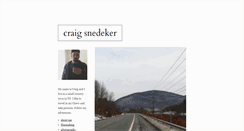 Desktop Screenshot of craigsnedeker.tumblr.com