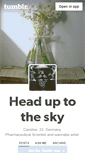 Mobile Screenshot of head-up-to-the-sky.tumblr.com