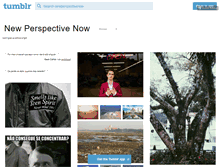 Tablet Screenshot of newperspectivenow.tumblr.com