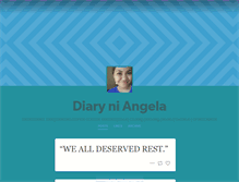 Tablet Screenshot of diaryniangela.tumblr.com