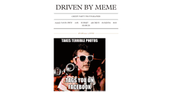 Desktop Screenshot of drivenbymeme.tumblr.com