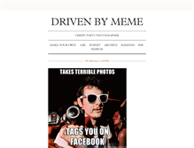 Tablet Screenshot of drivenbymeme.tumblr.com