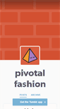 Mobile Screenshot of pivotalfashion.tumblr.com