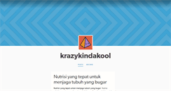 Desktop Screenshot of krazykindakool.tumblr.com