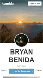 Mobile Screenshot of bryanbenida.tumblr.com