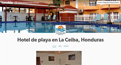 Desktop Screenshot of hotelpartenonbeachlaceiba.tumblr.com