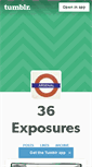 Mobile Screenshot of 36exposures.tumblr.com
