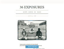Tablet Screenshot of 36exposures.tumblr.com