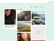 Tablet Screenshot of mudpiesandcherrybombs.tumblr.com