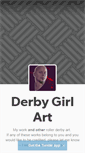 Mobile Screenshot of derbygirlart.tumblr.com