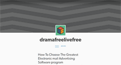 Desktop Screenshot of dramafreelivefree.tumblr.com
