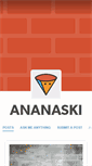 Mobile Screenshot of ananaski.tumblr.com