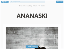 Tablet Screenshot of ananaski.tumblr.com