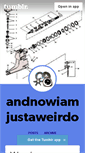 Mobile Screenshot of andnowiamjustaweirdo.tumblr.com