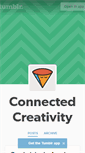 Mobile Screenshot of connectedcreativity.tumblr.com