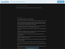 Tablet Screenshot of fortheloveofwomen1.tumblr.com