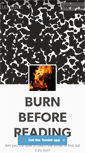 Mobile Screenshot of burnbeforereading.tumblr.com