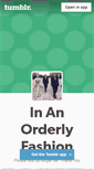 Mobile Screenshot of inanorderlyfashion.tumblr.com