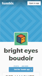 Mobile Screenshot of brighteyesboudoir.tumblr.com