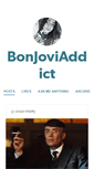 Mobile Screenshot of bonjoviaddict.tumblr.com